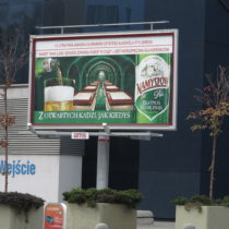 Billboard 6x3 Browar Namysłów dostawca AMS