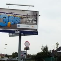 Billboard 6x3m Kampania PKP Intercity